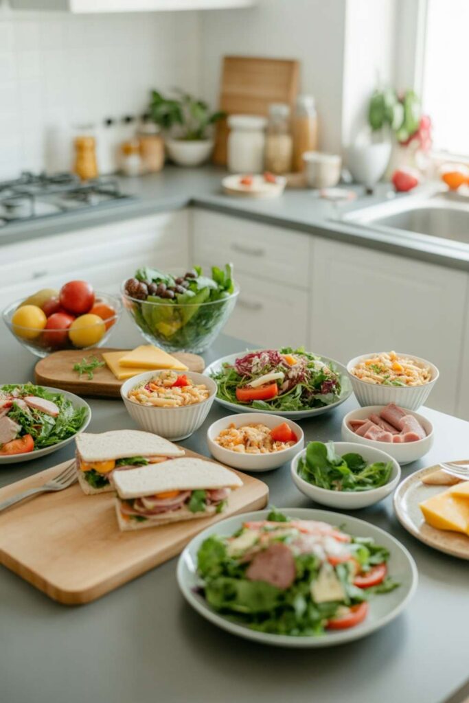 Lazy Dinners for Family Simple Quick and Delicious Meal Ideas for Busy Nights 4 No-Cook Lazy Dinners When You Don’t Even Want to Turn on the Stove