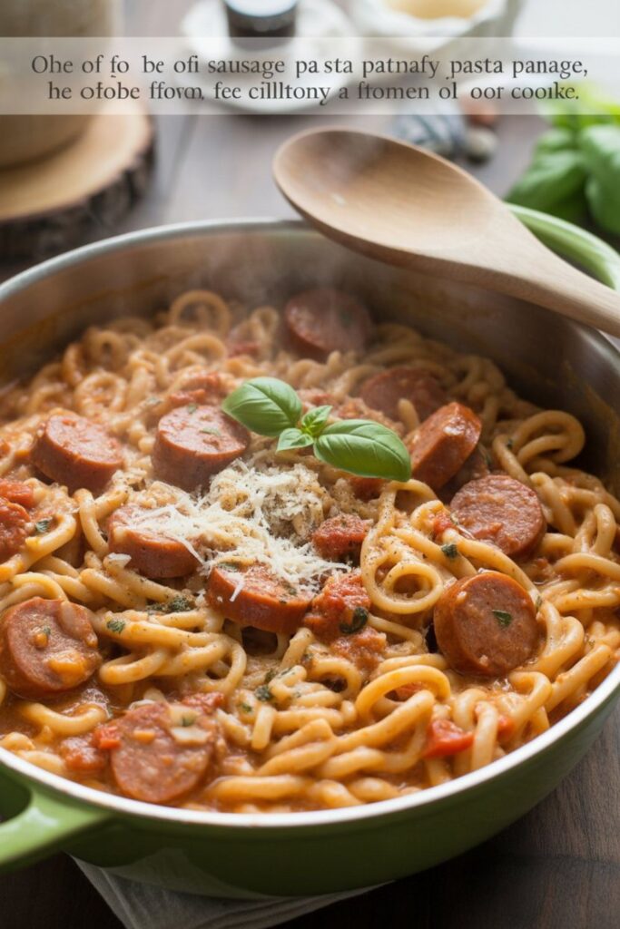 Sausage Pasta Recipes Hearty Flavorful and Easy Meals for Every Night 3 One-Pot Sausage Pasta Recipes