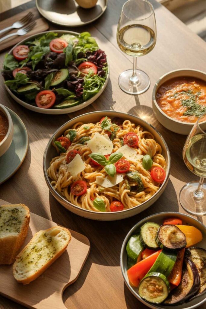 Vegetarian Pasta Recipes Delicious Healthy and Easy to Make 5 Pairing Ideas What to Serve with Vegetarian Pasta