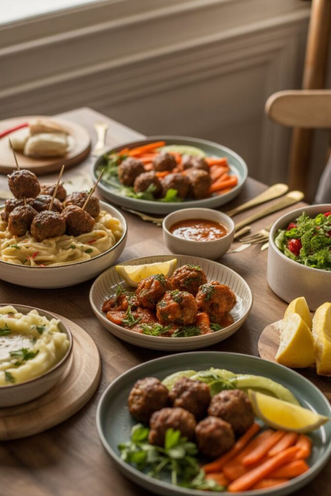 Meatball Dinner Recipes Delicious Easy and Comforting Meals for Every Night 5 Serving Ideas and Side Dishes for Meatball Dinners