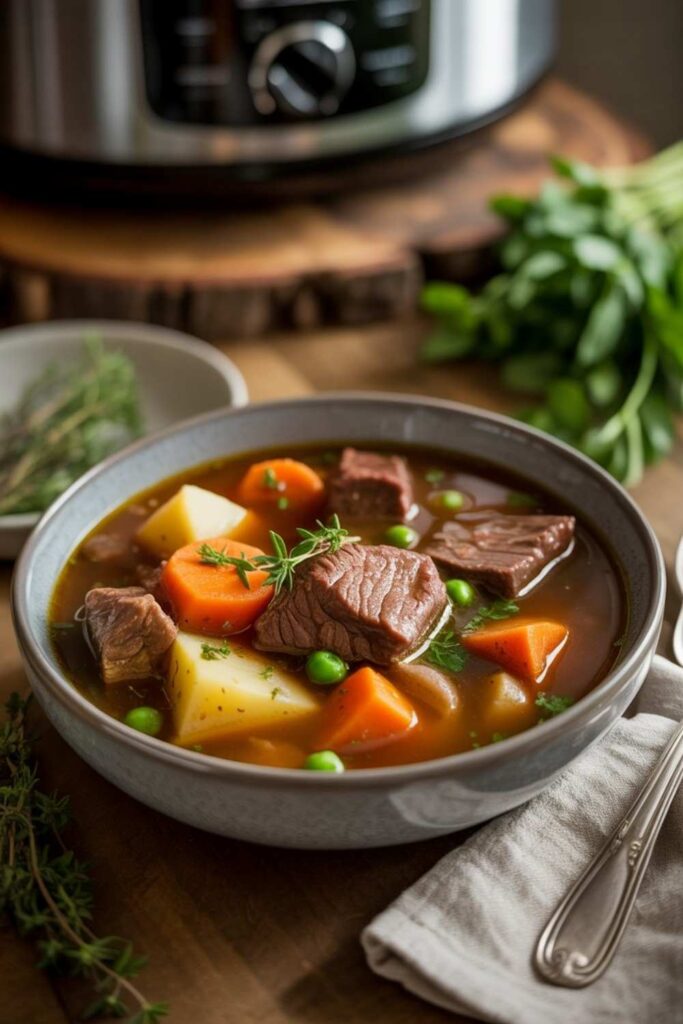 Crockpot Recipes Soup The Ultimate Guide to Easy Healthy and Comforting Soups 3 Slow Cooker Beef Stew Soup