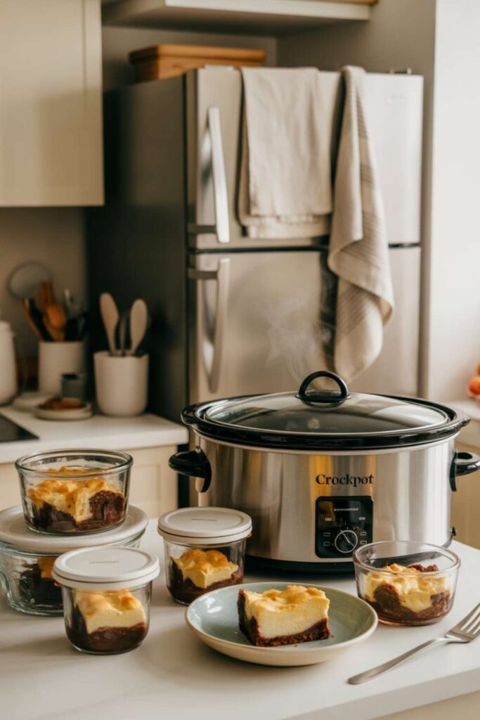 Storage and Reheating Tips for Crockpot Desserts