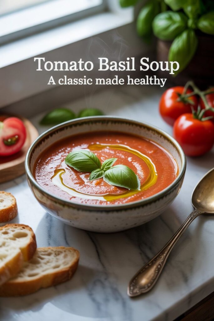 Healthy Soup Recipes Nourishing, Delicious and Perfect for Every Season 3 Tomato Basil Soup A Classic Made Healthy