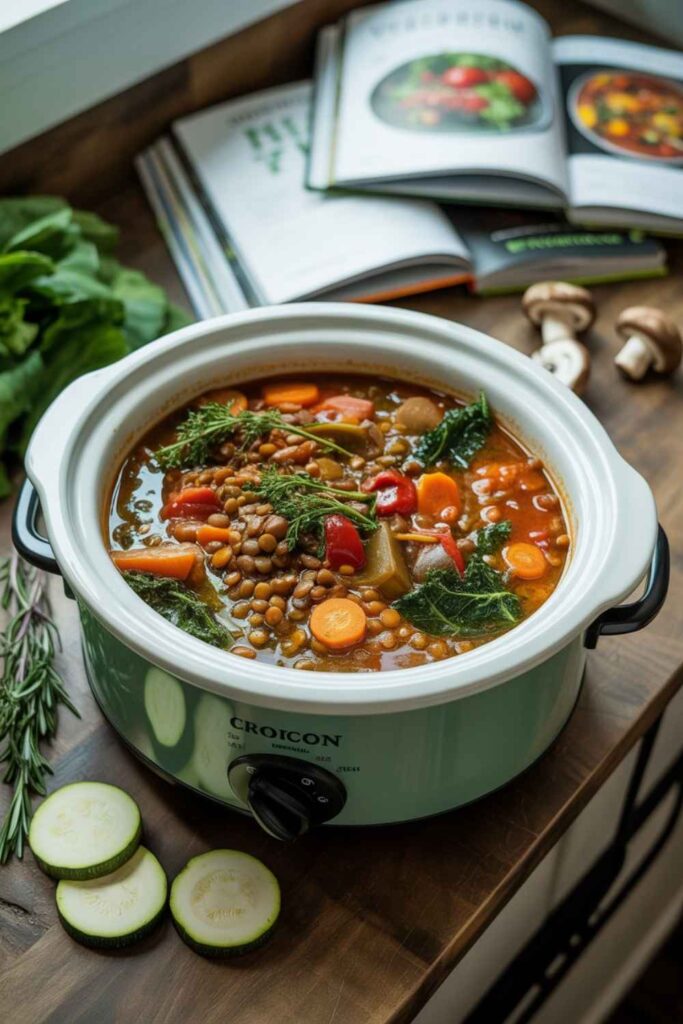 Crockpot Recipes Healthy Easy Delicious and Nutritious Meals 4 Vegetarian and Vegan Crockpot Recipes