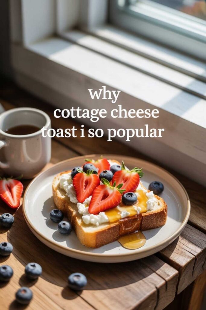 Why Cottage Cheese Toast Is So Popular