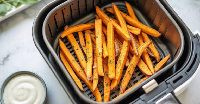 air fryer sweet potato fries