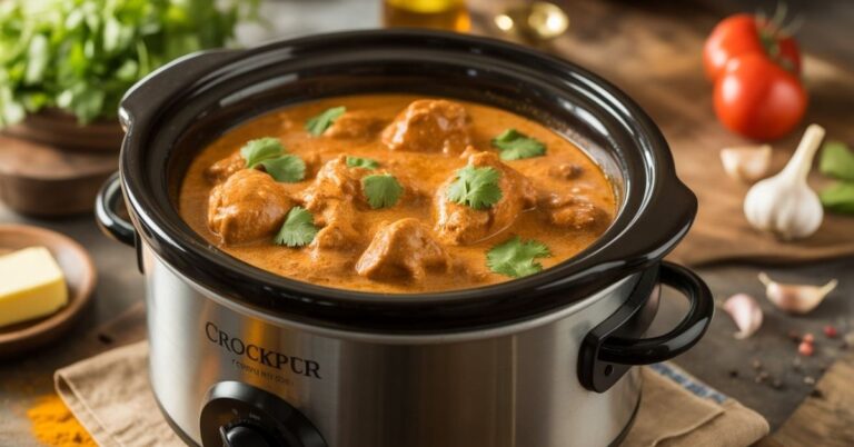 butter chicken crockpot