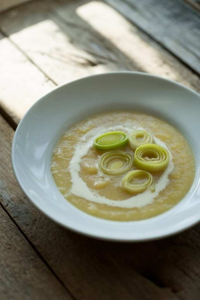 Cozy Winter Soup Recipes Heartwarming Bowls to Keep You Warm All Season 3 Creamy Potato and Leek Soup Smooth Simple and Soulful