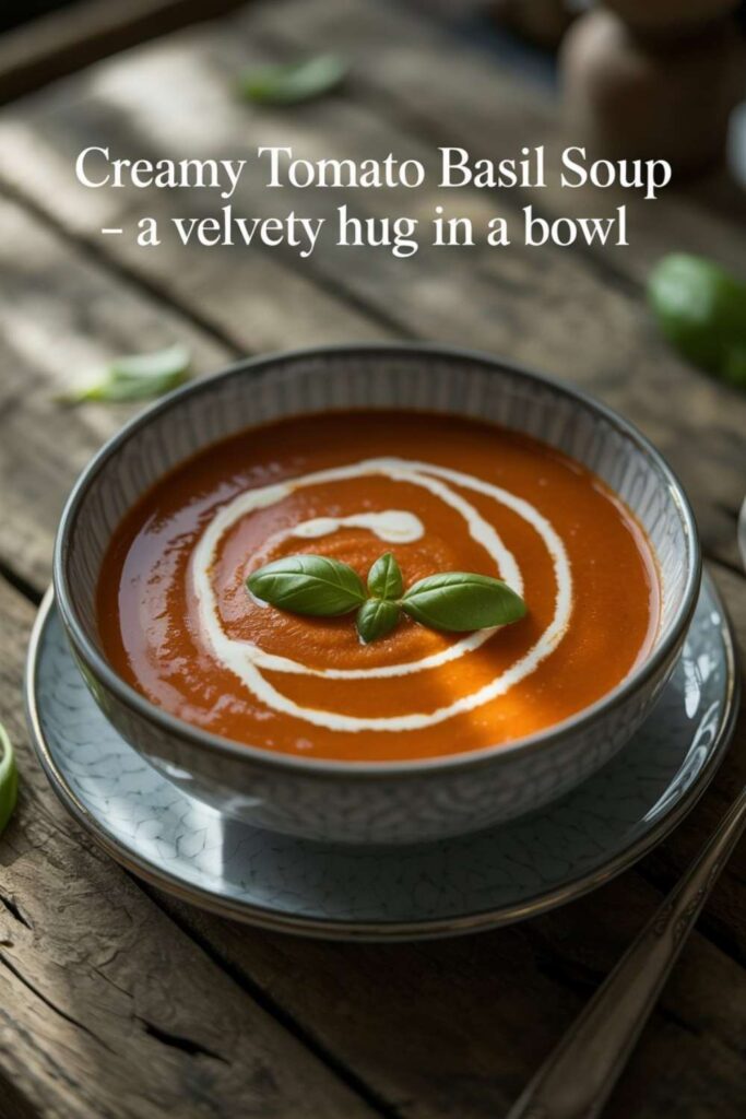 Cozy Winter Soup Recipes Heartwarming Bowls to Keep You Warm All Season 2 Creamy Tomato Basil Soup A Velvety Hug in a Bowl