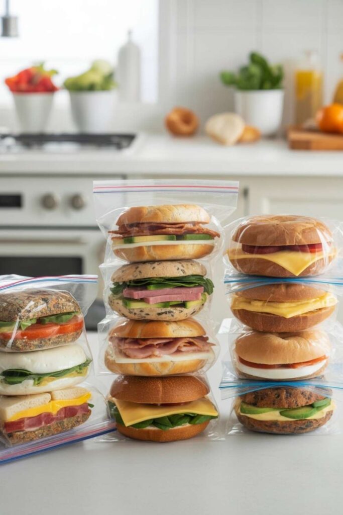 Freezer Breakfast Sandwiches The Ultimate Make-Ahead Morning Meal 4 Creative Freezer Breakfast Sandwich Ideas to Try