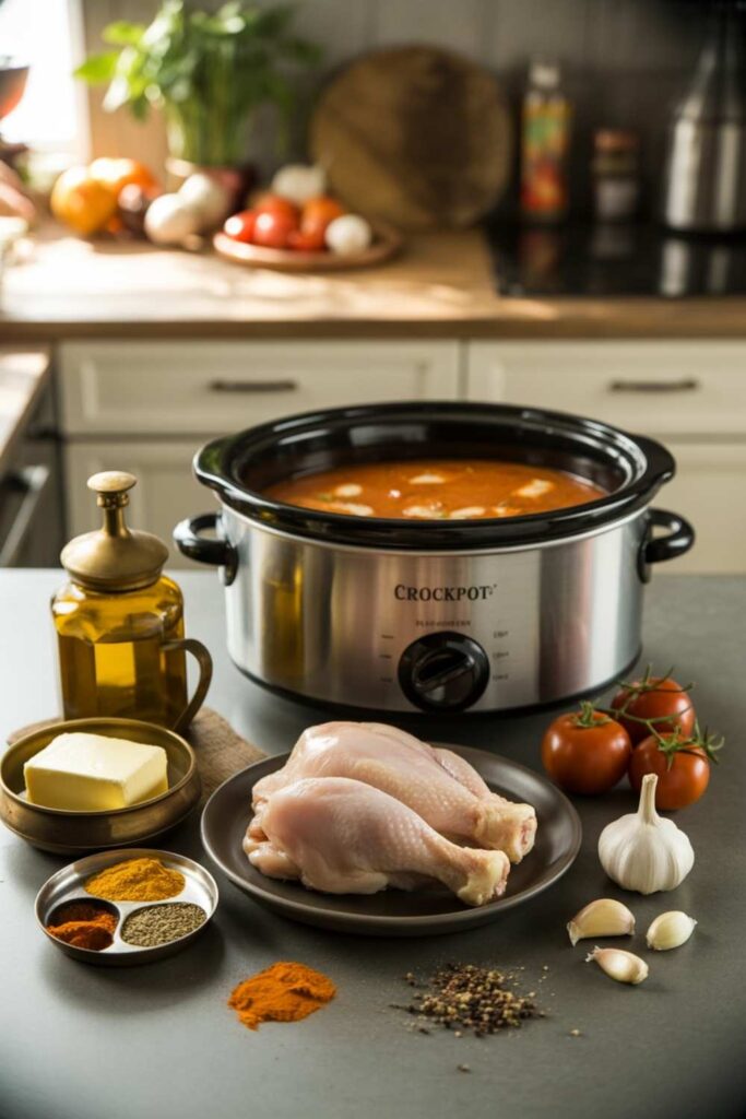 Butter Chicken Crockpot The Ultimate Slow-Cooked Comfort Meal 2 Essential Ingredients for Butter Chicken Crockpot