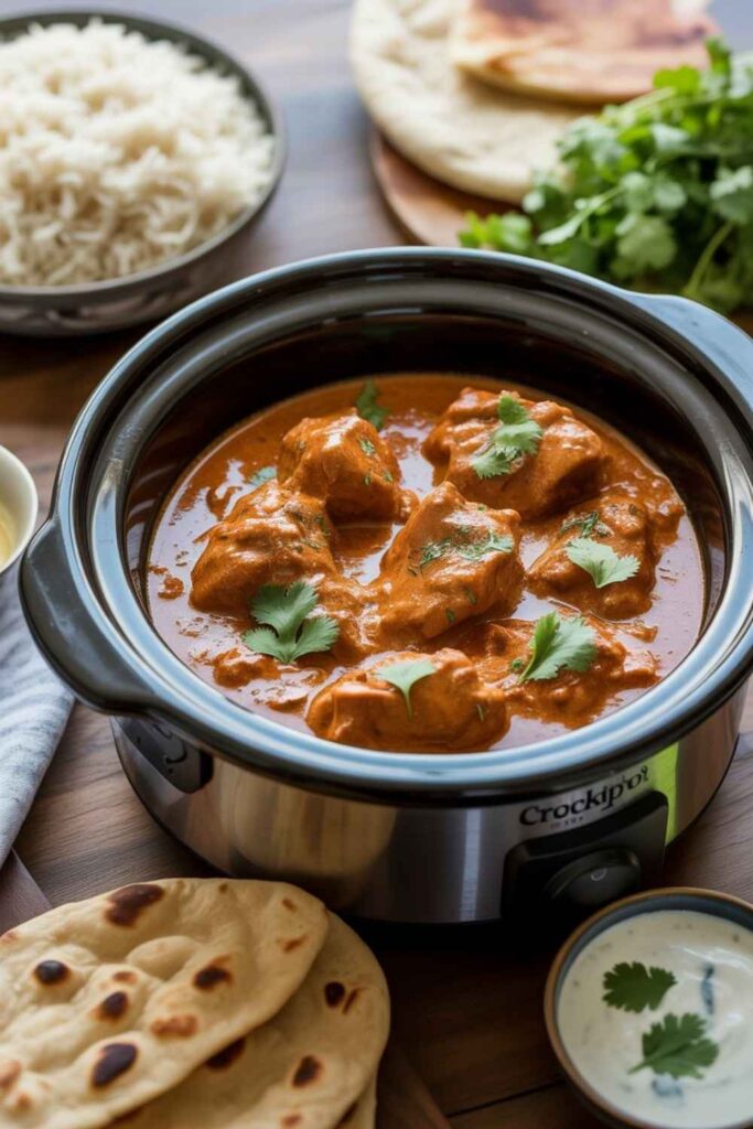 Butter Chicken Crockpot The Ultimate Slow-Cooked Comfort Meal 4 Serving Suggestions for Butter Chicken Crockpot