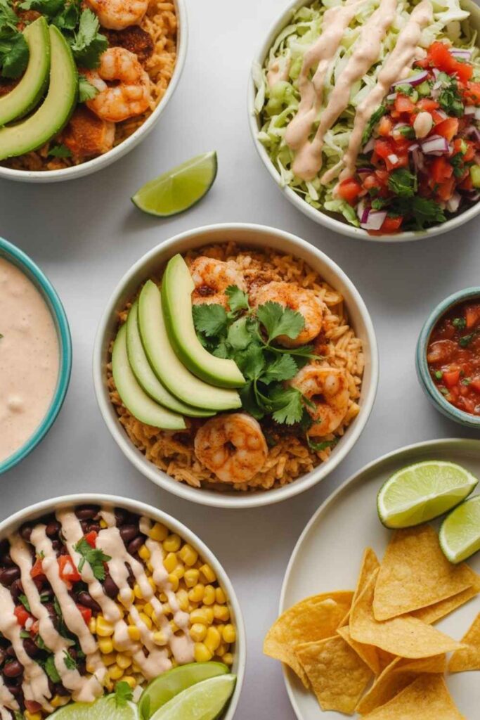 Shrimp Taco Rice Bowl A Flavor-Packed, Healthy Meal Prep Favorite 5 Serving Suggestions for Shrimp Taco Bowls