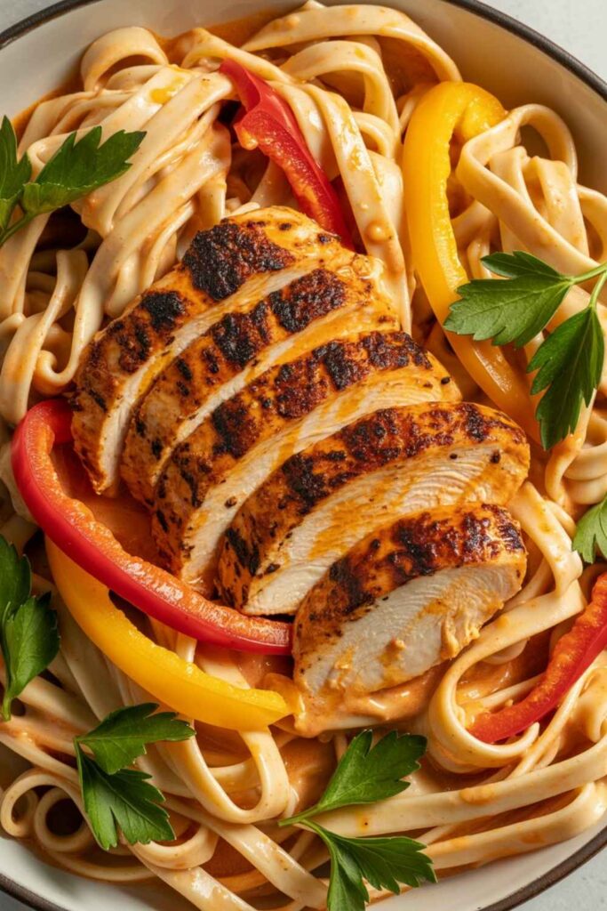 Spicy Cajun Chicken Pasta