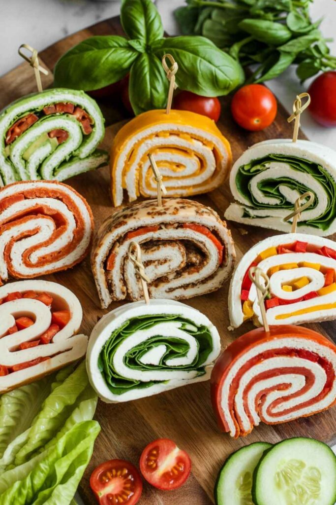 Turkey & Tomato Pinwheel Sandwiches The Ultimate Game Day Appetizer 4 Turkey & Tomato Pinwheel Variations to Try