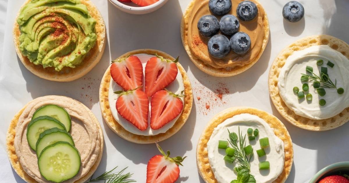 Vegan Crumpet Toppings