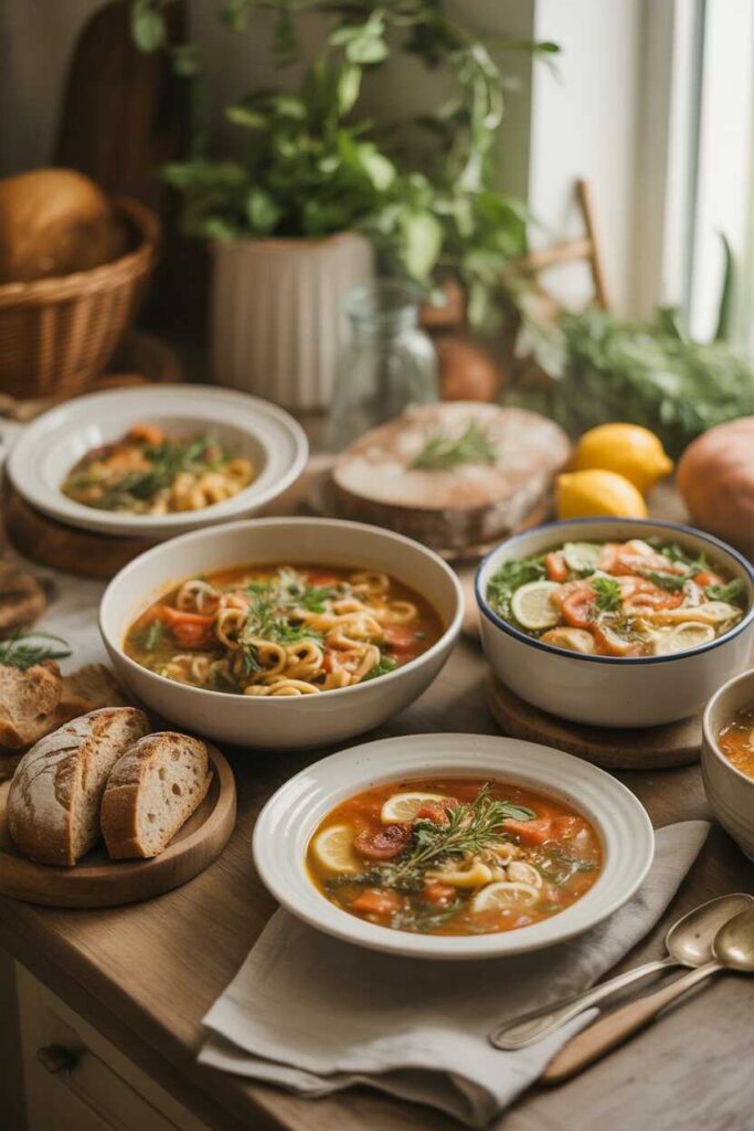 Easy & Delicious Greek Lemon Chicken Soup Ideas for Cozy, Homemade Comfort 6 Cozy Food Inspiration for Every Season