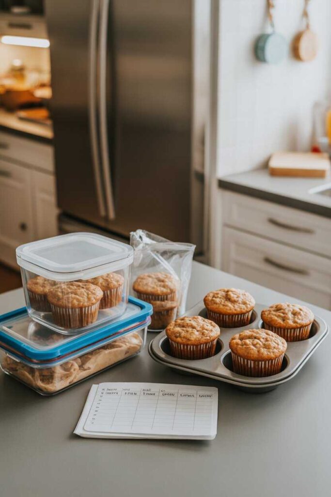 Easy & Delicious Banana Oatmeal Muffins Recipes for Cozy Mornings 6 Storage and Meal-Prep Ideas for Busy Days