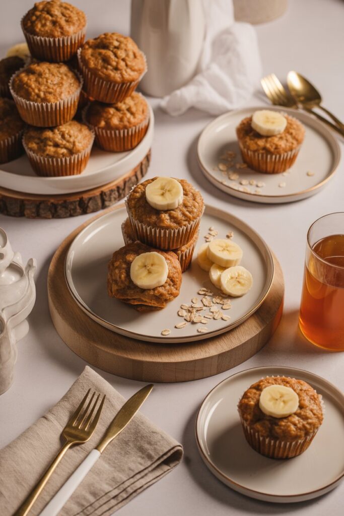 Easy & Delicious Banana Oatmeal Muffins Recipes for Cozy Mornings 8 Creative Plating and Presentation Tips