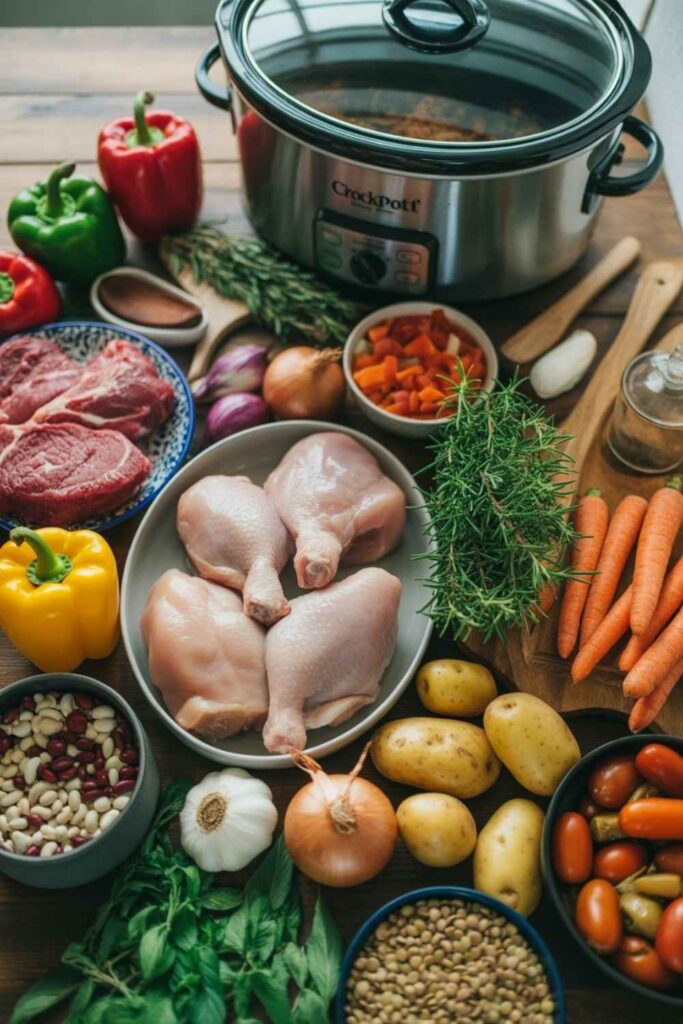 Crockpot Meals Easy Flavorful and Time-Saving Recipes for Every Home 3 Best Ingredients for Crockpot Cooking