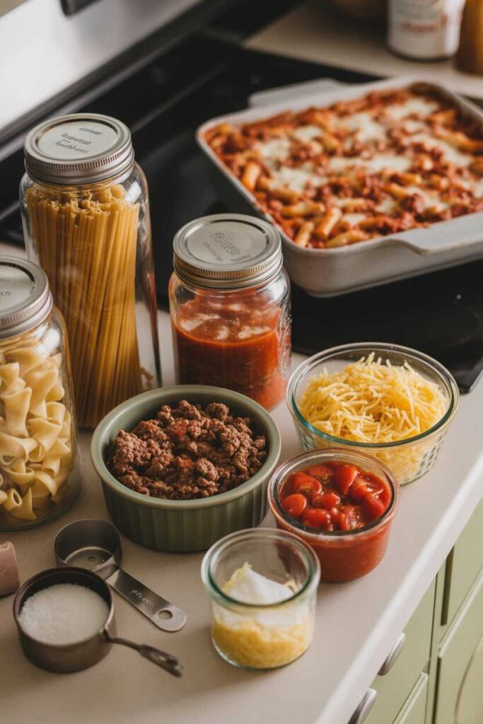 Easy & Delicious Baked Ziti with Ground Beef Recipes (Beginner-Friendly Comfort Food Ideas) 5 Budget-Friendly Cooking Hacks