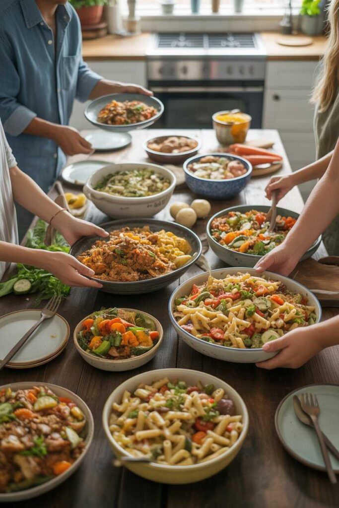 Easy & Delicious Pasta Salad for a Crowd Beginner-Friendly Homemade Recipes, Fresh Flavor Ideas, and Cozy Party Inspiration 5 Budget-Friendly Cooking Hacks for Feeding a Crowd