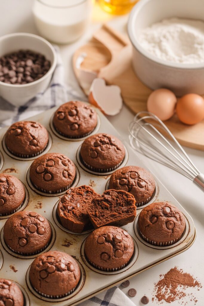 Easy & Delicious Chocolate Chocolate Chip Muffins Recipe Ideas 3 Chocolate Chocolate Chip Muffin Recipe Ideas for Beginners