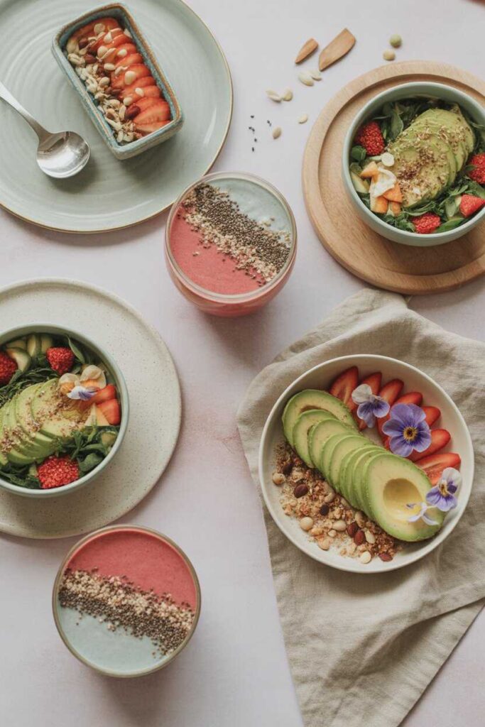 Clean Eating Aesthetic Vision Board Ideas Easy, Delicious, Healthy Inspiration for a Beginner-Friendly Lifestyle 7 Creative Plating and Presentation for Clean Eating PhotographsCreative Plating and Presentation for Clean Eating Photographs