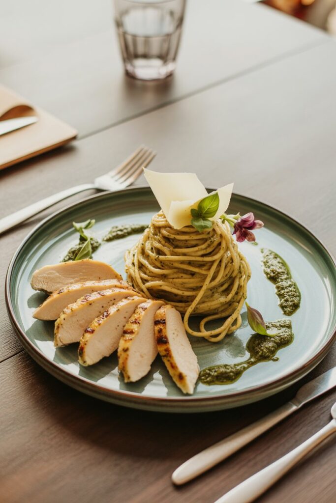 Easy, Delicious & Beginner-Friendly Chicken Pesto Pasta Ideas for Cozy Homemade Comfort 7 Creative Plating and Presentation Tips