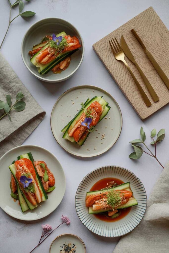 Easy & Delicious Cucumber Kimchi Recipe Ideas A Refreshing, Beginner-Friendly Korean Side Dish Everyone Can Make at Home 8 Creative Plating and Presentation Tips for Pinterest-Perfect Photos
