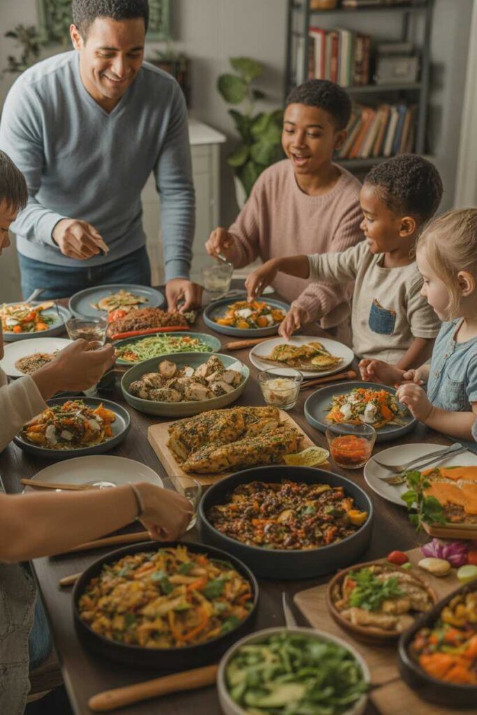 25+ Healthy Dinner Ideas for Family Delicious, Easy, and Cozy Recipes Everyone Will Love 4 Flavor Variations to Keep Family Dinners Exciting