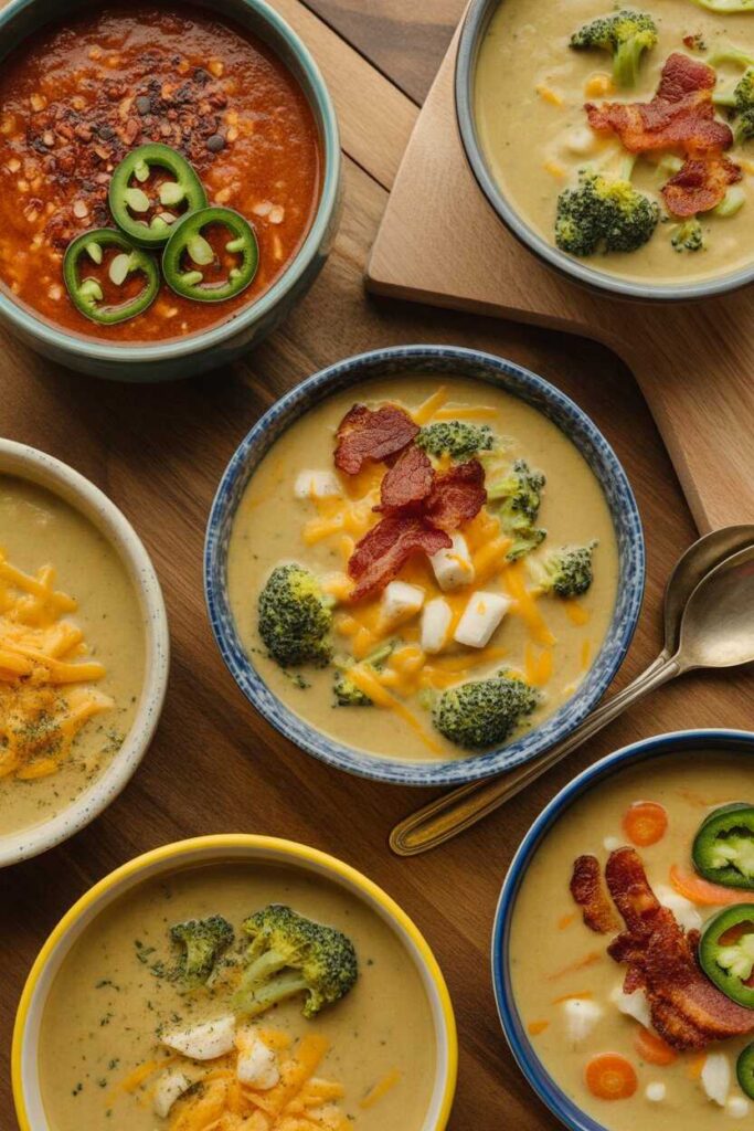 Easy & Delicious Broccoli Cheddar Soup Ideas for Cozy Homemade Meals 3 Flavor Variations to Keep Your Soup Exciting