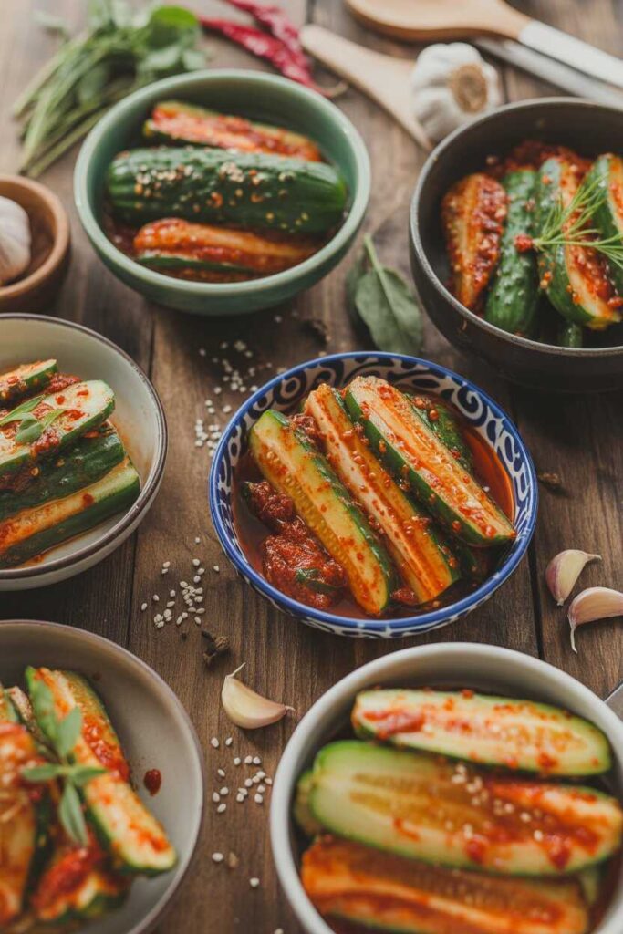 Easy & Delicious Cucumber Kimchi Recipe Ideas A Refreshing, Beginner-Friendly Korean Side Dish Everyone Can Make at Home 4 Flavor Variations to Try for a Unique and Homemade Twist