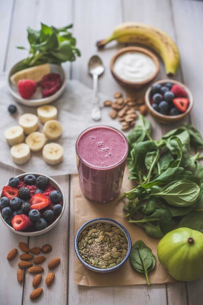 Easy & Delicious Strawberry Banana Smoothie Recipes Quick, Healthy, Homemade Ideas for Beginners 4 Healthy Ingredients That Make This Smoothie Nourishing