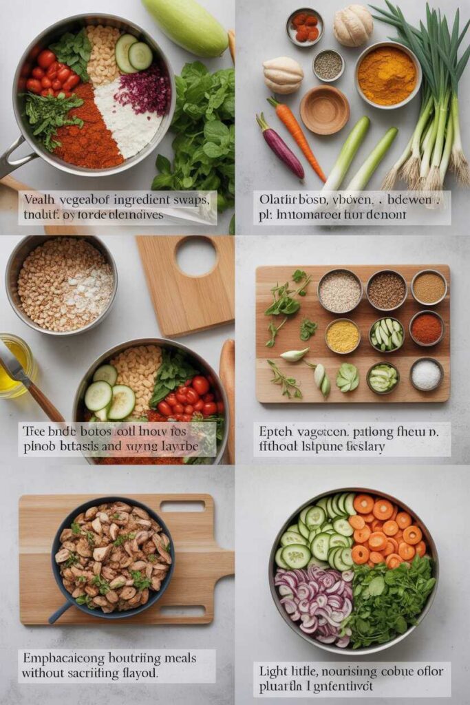 25+ Easy & Delicious Healthy Food Dishes Cozy, Homemade Recipe Ideas for Everyday Eating 5 Healthy Swaps That Make Every Meal Feel Lighter & More Nourishing