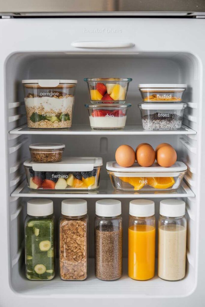 Healthy Breakfast Ideas Easy, Delicious, and Beginner-Friendly Recipes to Start Your Day Right 6 Meal Prep and Storage Ideas for Easy Mornings