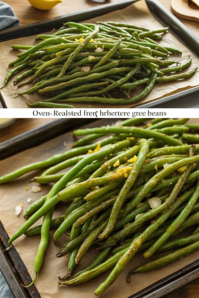 Fresh Green Bean Recipes Delicious, Healthy, and Easy Ideas for Every Meal 3 Oven-Roasted Fresh Green Beans for Maximum Flavor