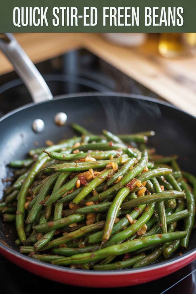 Fresh Green Bean Recipes Delicious, Healthy, and Easy Ideas for Every Meal 4 Quick Stir-Fried Fresh Green Beans