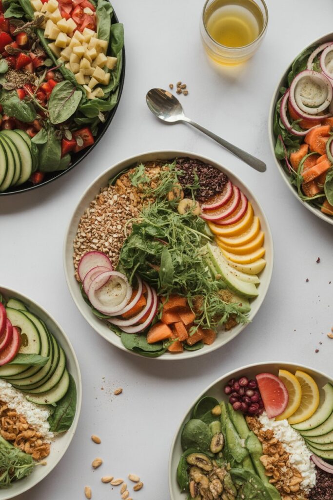 Serving Suggestions for Beautiful, Pinterest-Style Salad Ideas