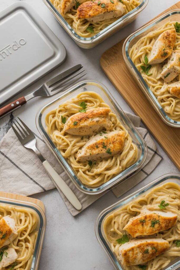 Easy, Delicious & Beginner-Friendly Baked Chicken Alfredo Pasta Ideas 6 Storage and Meal-Prep Ideas for Busy Days