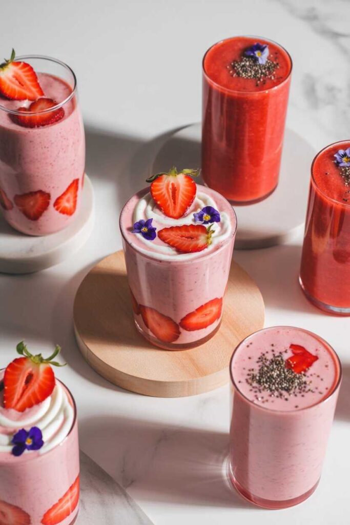 Easy, Delicious & Healthy Strawberry Smoothie Ideas Homemade Recipes for Beginners That Feel Like Comfort in a Glass 7 Trending 2025 Strawberry Smoothie Ideas You’ll See Everywhere