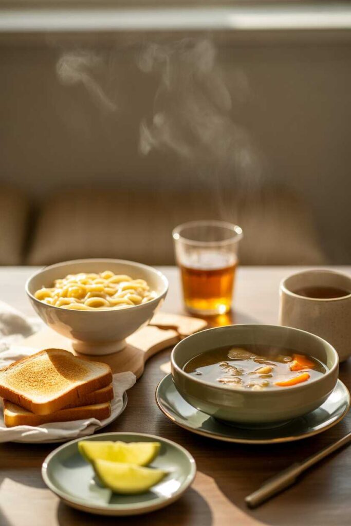 12+ Cozy & Delicious Sick Food Ideas Easy, Homemade Comfort Recipes to Help You Feel Better 2 What Makes “Sick Food” So Comforting? Understanding Flavor, Warmth & Nourishment