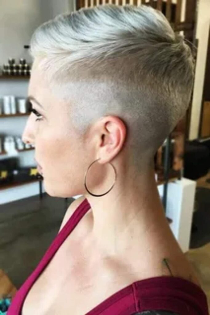 57+ Short Hairstyles for Black Women That Define 2026 Style 7 Cropped cut with temple fade