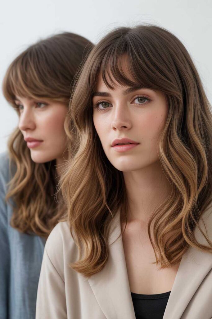 Medium Length Hairstyles to Try in 2026 for Effortless, Modern Style 6 Curtain Bangs With Medium Length Hairstyles Best Pairings and Mistakes