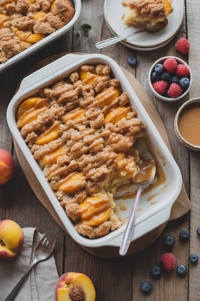 Easy & Delicious Peach Dump Cake with Canned Peaches Ideas 6 Flavor Variations That Make Peach Dump Cake Unique