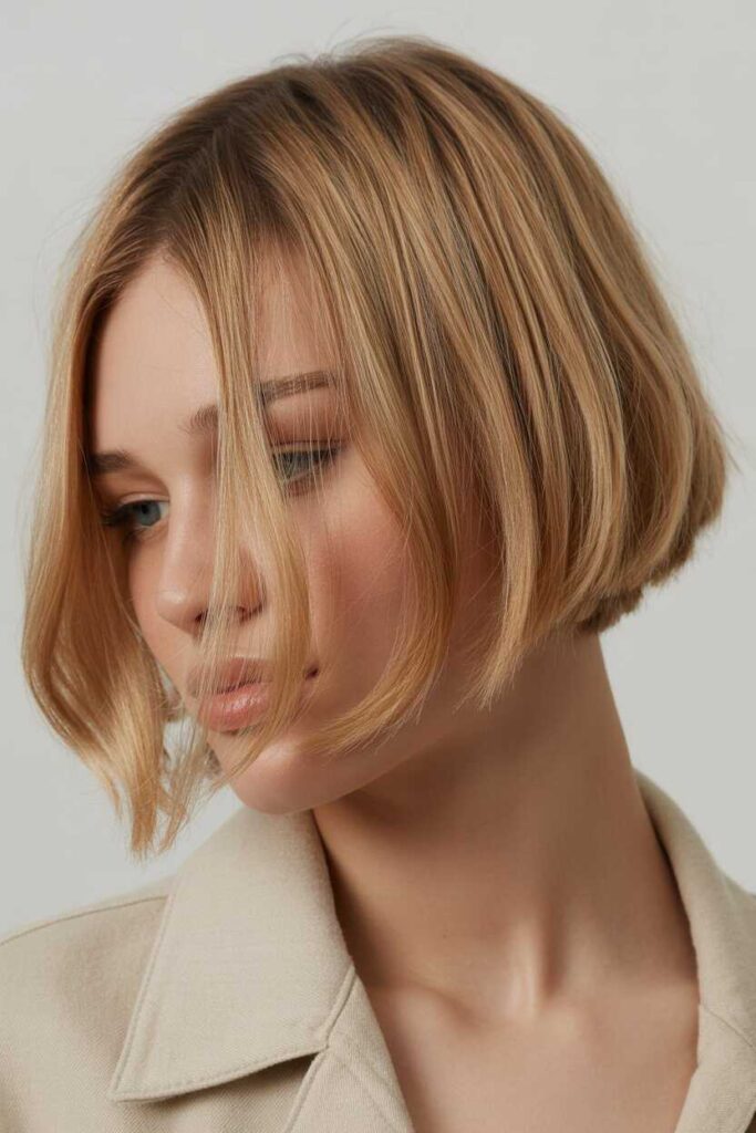 25+ Chic Hairstyles for Women in 40s to Try in 2026 8 Graduated Bob Enhancing Face Shape and Volume