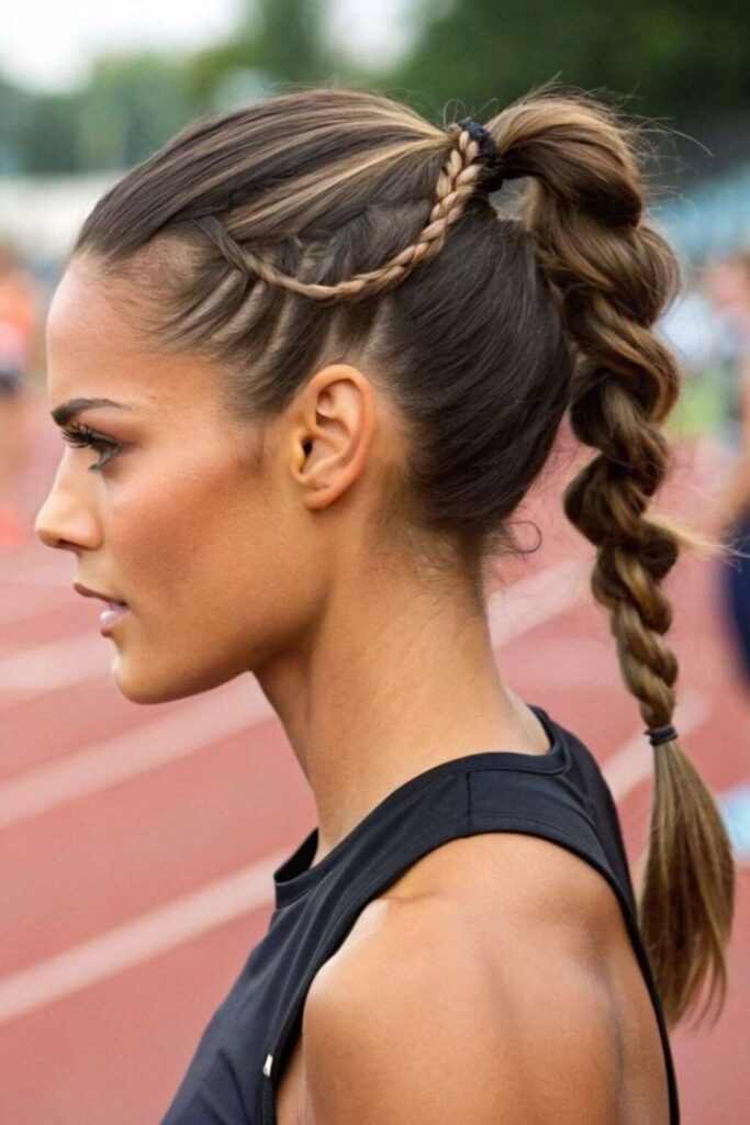 Game Day Hairstyles Cute, Secure Styles That Last All Game Long 3 How do game day hairstyles change for indoor arenas?