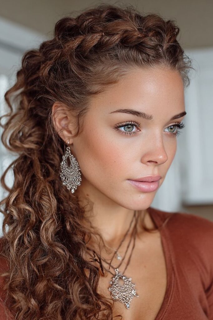 Easy Curly Hairstyles for School Smart, Fast Styles That Actually Last 5 How to make braids work with curls instead of against them