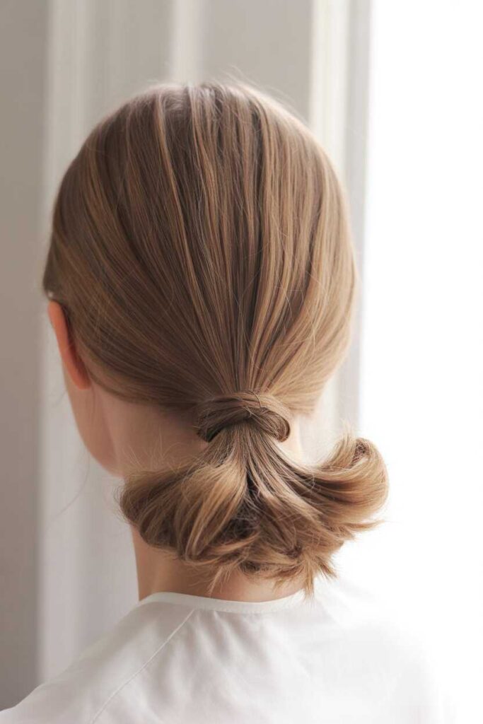 41+ Cute Hairstyles for Greasy Hair That Look Fresh, Intentional, and Stylish in 2026 3 Sleek Low Hairstyles That Hide Greasy Roots Perfectly