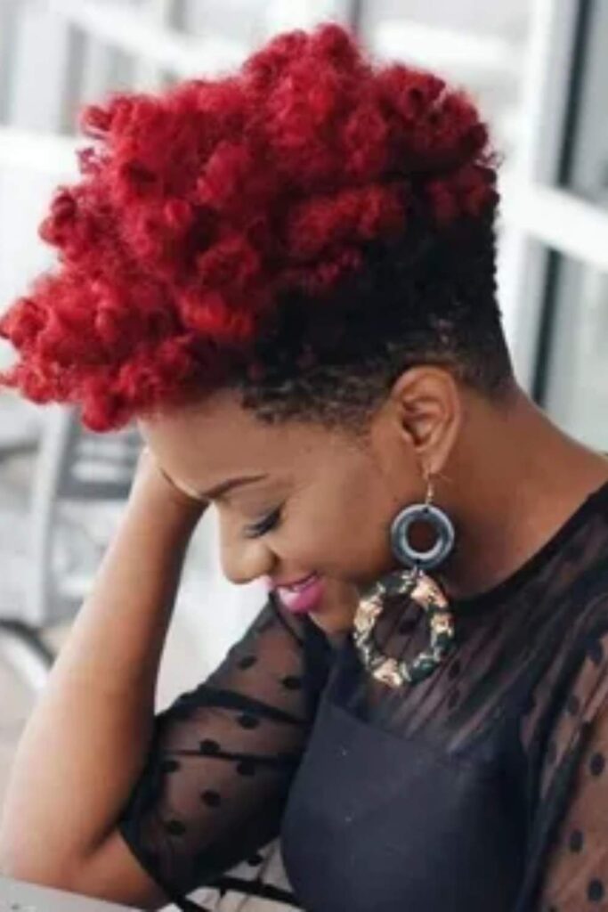 57+ Short Hairstyles for Black Women That Define 2026 Style 3 Tapered natural cut with sculpted crown